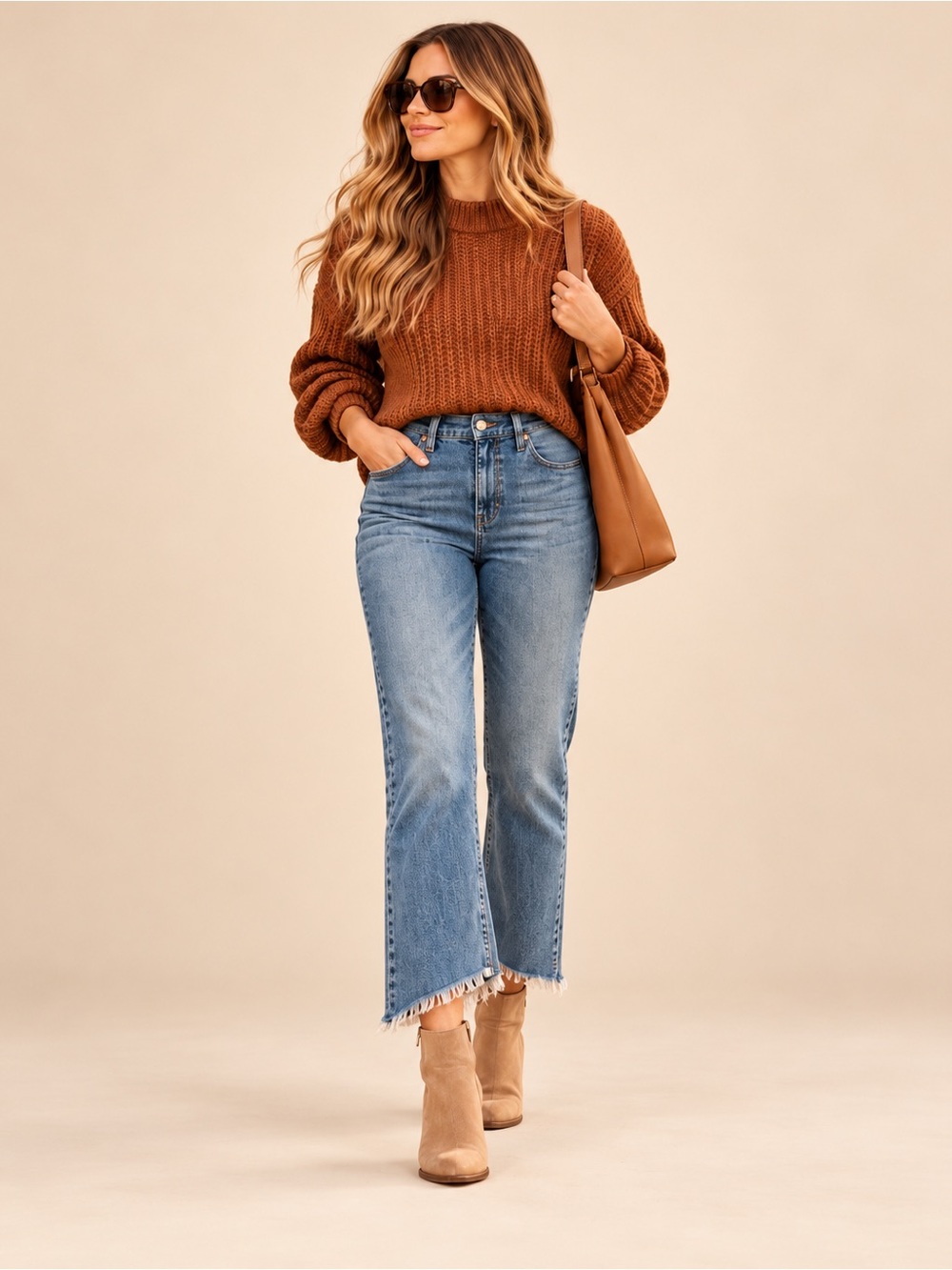 Joe’s Jeans The Callie High Rise Cropped Bootcut Carrie Size 31 Raw Hem